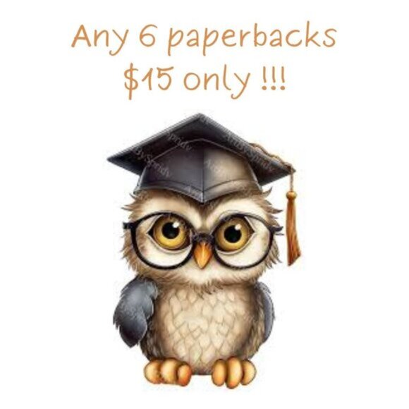 SPECIAL OFFER: Any 6 paperback books $15 only plus shipping! - Picture 1 of 1
